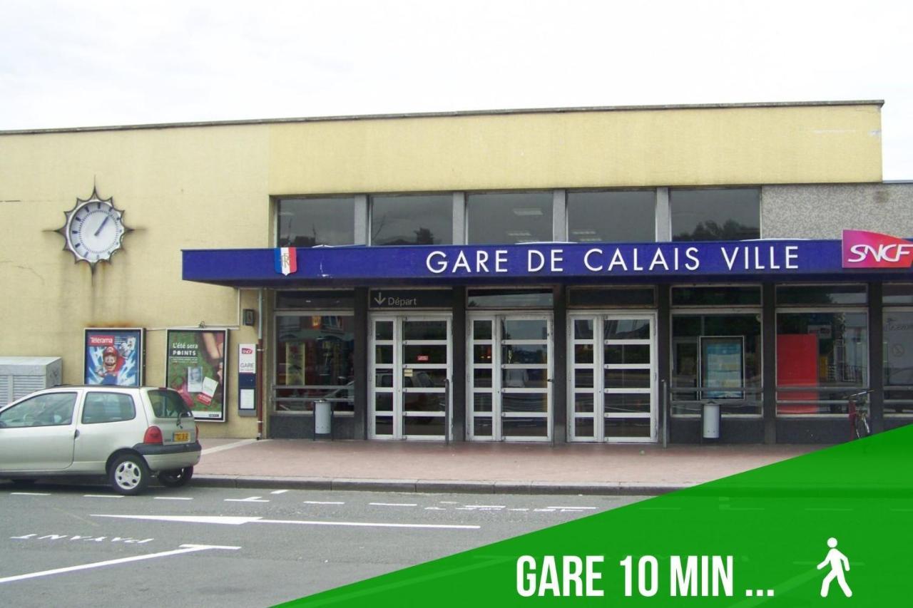 Joli Petit Studio Pres Du Phare Calais Exterior foto